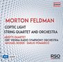 Morton Feldman: String Quartet and Orchestra, CD