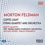 Morton Feldman (1926-1987): String Quartet and Orchestra, CD