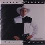 Texte: "GARTH BROOKS", "The Chase", "REMASTERED". Ein Mann mit Cowboyhut und zweifarbiger Kleidung schaut ernst., LP