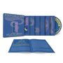 "Jerry Garcia Band: Live at the Warfield, February 27th - March 4th, 1990." Album-Cover in Blau mit Sternen und Mond., 6 CDs