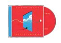 CD-Cover mit rotem Hintergrund und Text "ALABAMA SHAKES", "I MUST BE DREAMING". Illustration einer offenen Tür., CD