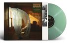 Cover mit Text "Beck - Side Lonesome" und Liedtiteln. Grünes Vinyl. Illustration: Person nahe Fenster, Lichtstimmung warm., LP