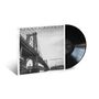 "JOSHUA REDMAN, IF EVER YOU WOULD LEAVE US" steht auf einem Schallplattencover. Schwarz-weißes Foto einer Brücke., LP