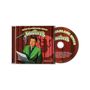 "Seth MacFarlane Sings The Muppets" in grüner Schrift. Illustration: Mann in grünem Anzug singt vor Mikrofon., CD