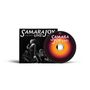Cover und CD mit Schriftzug „Samara Joy Live!“. Frau singt, begleitet von Musikern. CD hat warmes Farbschema., CD