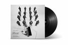 Text: "John Legend, Muse, Produced by Pharrell Williams." Schwarz-weiße Ansicht einer Band mit Klavier im Vordergrund., LP