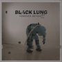 Text: "BLACK LUNG", "FOREVER BEYOND". Jemand in einem futuristisch anmutenden Anzug beugt sich nach vorne., CD
