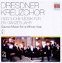 Dresdner Kreuzchor - Geistliche Musik für ein ganzes Jahr, 4 CDs