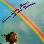„Guru Guru Mani und seine Freunde“ in lila Schrift. Ein bunter Regenbogen am Himmel, darunter lächelndes Gesicht., CD