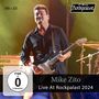 „DVD + 2CD. FSK ab 0 freigegeben. Mike Zito Live At Rockpalast 2024“ steht auf einem Konzertfoto. Ein Musiker spielt Gitarre., 2 CDs und 1 DVD
