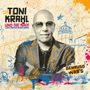 "TONI KRAHL UND DIE KINX VOM PRENZLAUER BERG" und "GENAUSO WAR'S" in einer bunten Collage mit gezeichneten Elementen., CD