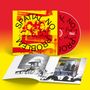 Cover Design mit den Worten "SPATIAL NO PROBLEM" und "Lee 'Scratch' Perry House of Mass". Dominante Farben: Rot und Gelb., CD