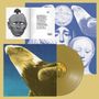 Texte sagen "The Luxury of Guilt" und "02".  
Ein Adler und zwei maskenhafte Gesichter dominieren., LP