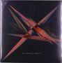 Text: "Jon Hopkins | Immunity". Abstrakte Grafik mit bunten, überkreuzten Linien auf dunklem Hintergrund.
