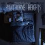 "If Only You Were Lonely" und "HAWTHORNE HEIGHTS". Person schläft in blau-schwarz kariertem Bett, Telefonhörer neben ihr., LP