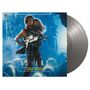 "ORIGINAL MOTION PICTURE SOUNDTRACK. ALIENS. JAMES HORNER. THE LONDON SYMPHONY ORCHESTRA." Person hält Kind mit Waffe., LP