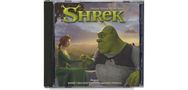 Texte: "Original Motion Picture Score, SHREK, Music by Harry Gregson-Williams and John Powell." Ein grüner Oger mit einer Frau., CD