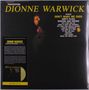 "Presenting Dionne Warwick" oben, Songliste rechts. Links unten ein kleiner Text und ein Foto der Künstlerin., LP