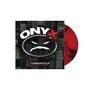 ONYX, #TURNDAFUCUP, The Original Sessions. Schwarze Lautsprecherwand, roter Schallplattenrand., LP