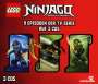 LEGO Ninjago Hörspielbox 2, 3 CDs