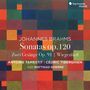 Johannes Brahms (1833-1897): Sonaten für Viola & Klavier op.120 Nr.1 & 2, CD