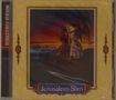 "Remastered Version" und "Jerusalem Slim" mit einem Bild eines Engels, der bei Sonnenuntergang mit einem Mann kämpft., CD