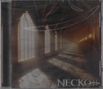 "NECKO" in großen Buchstaben. Eine leicht vernebelte, lange gotische Halle mit hohen Fenstern und Säulen., CD