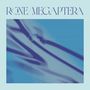 Text: "RONE/MEGAPTERA". Illustration mit blauen, gewellten Linien auf hellem Hintergrund., LP