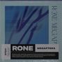 Text: "RONE MEGAPTERA" und "RONE’s long-awaited album...unique place in electronic music." Blau-schwarze abstrakte Linien., CD