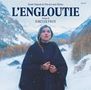 Texte: "L'ENGLOUTIE", "Bande Originale du Film de Louise Hémon", "Musique de FOREVER PAVOT". Frau in winterlicher Berglandschaft., LP