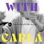 Texte: "WITH CARLA", "ORCHESTRE NATIONAL DE JAZZ". Schwarz-weiß Bild einer Person in Bewegung., 2 CDs