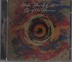 "Herbie Hancock Quartet, Eye of the Hurricane, Live. Japan 1986." Abstrakte spiralförmige Kunst in Rot, Blau, Schwarz., 2 CDs