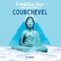 Text: "buddha-bar Winter Sessions COURCHEVEL BY RAVIN." Illustration: Buddha-Statue vor eisigem Hintergrund., 2 CDs