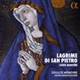 "LAGRIME DI SAN PIETRO, LASSO AGOSTINI, DOUCE MÉMOIRE, DENIS RAISIN DADRE." Eine Frau in blauem Gewand, ein Gemälde., CD