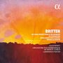 Text: BRITTEN, THE YOUNG PERSON'S GUIDE TO THE ORCHESTRA, LES ILLUMINATIONS. Illustration: Sonnenuntergang mit Wolken., CD