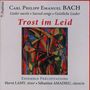 Carl Philipp Emanuel Bach (1714-1788): Geistliche Lieder "Trost im Leid", CD