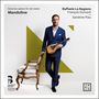 Texte: "Dans les salons fin-de-siècle", "Mandoline", "Raffaele La Ragione", "François Dumont", "Sandrine Piau". Mann in Anzug mit Mandoline., CD