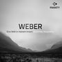 "Weber. Eine Welt in meinem Innern. Ensemble Hexaméron." Darüber ein Logo von "Paraty". Schwarz-weiß Landschaft., CD
