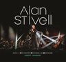 "Alan Stivell" oben, darunter "AVEC L'ORCHESTRE NATIONAL DE BRETAGNE LIBERTÉ - ROAZHON". Konzertszene mit Musikern und Harfe., 2 CDs