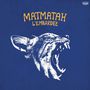 "MATMATAH L'EMBARDEE" steht in gelber Schrift oben auf einem blauen Hintergrund mit der Illustration eines brüllenden Tigers., 2 LPs