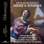 "Nicolas de Grigny: Messe & Hymnes. Michel Bouvard, François Espinasse. Illustration: Frau an Orgel.", 2 CDs