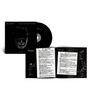 Texte: "Bill LaBounty", "Love at the End of the World", "DELUXE VERSION". Schallplatte und Notizseiten mit handgeschriebenen Songtexten, Zeichnungen von Figuren., CD