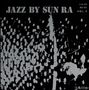 "Jazz by Sun Ra", t r lp 28, HI-FI, VOL. 2. Abstraktes, monochromes Muster aus weißen Punkten und Strichen.