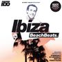 "Da Music x Pallas präsentieren Ibiza BeachBeats. Inklusive Remixes von Stereoact, DJ Herzbeat, Nur So!, Tonattacke." Palmen, lächelnde Person., LP