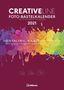 Foto-Bastelkalender rot 2021 - Kreativ-Kalender - DIY-Kalender - 21x29,7 - datiert - aufstellbar, Diverse