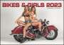 : Bikes & Girls 2023 - Wand-Kalender - 42x29,7, KAL
