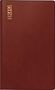 : rido/idé 7046892296 | Taschenkalender Mod. M-Planer 2026 | A6, Kunststoff, bordeaux, Buch