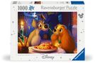 Adult puzzle 1000 Teile - Disney Classics - Susi und Strolch, Diverse