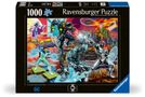 Erwachsenenpuzzle 1000 Teile - Justice League - Cyborg, Spiele
