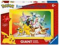 Ravensburger Kinderpuzzle 05641 - Pokémon - großes Bodenpuzzle mit 125 Puzzleteilen, für Puzzle-Freunde und Pokémon-Fans ab 6 Jahren, Spiele